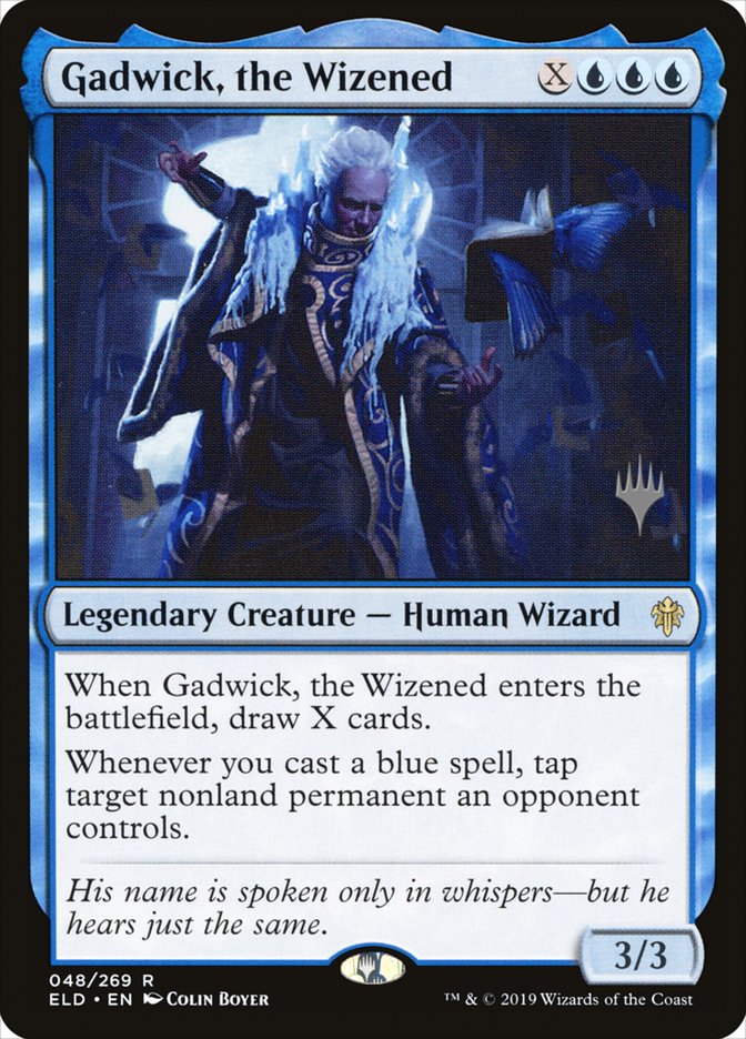 Gadwick, the Wizened (Promo Pack) [Throne of Eldraine Promos] | Local Legends