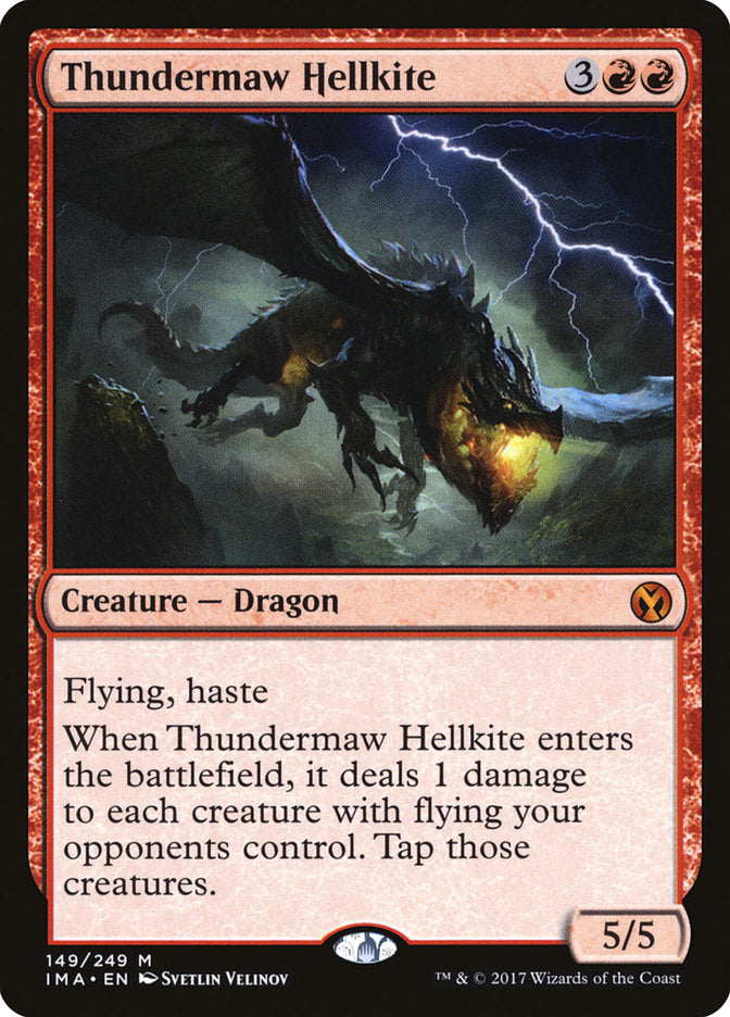 Thundermaw Hellkite [Iconic Masters] | Golgari Games