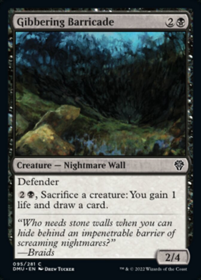 Gibbering Barricade [Dominaria United] | Local Legends