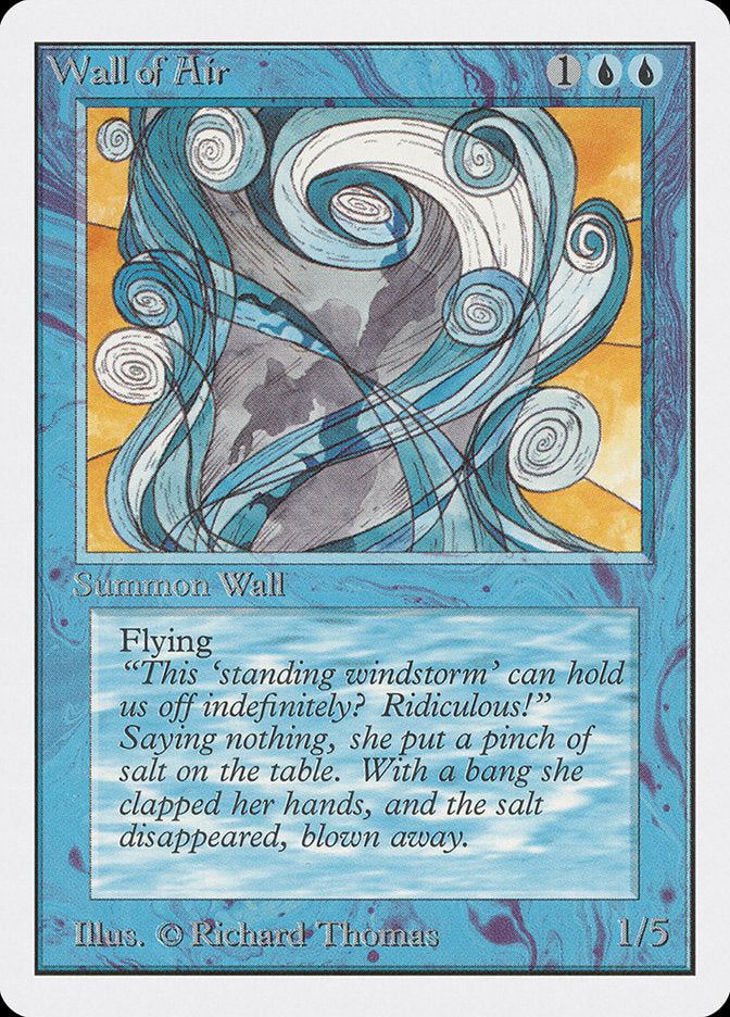 Wall of Air [Unlimited Edition] | Golgari Games