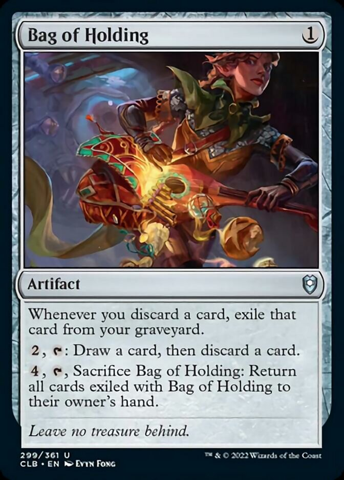 Bag of Holding [Commander Legends: Battle for Baldur's Gate] | Golgari Games