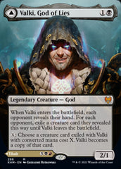 Valki, God of Lies // Tibalt, Cosmic Impostor (Borderless) [Kaldheim] | Golgari Games