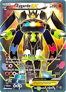 Zygarde EX (54a/124) (Alternate Art Promo) [XY: Fates Collide] | Golgari Games