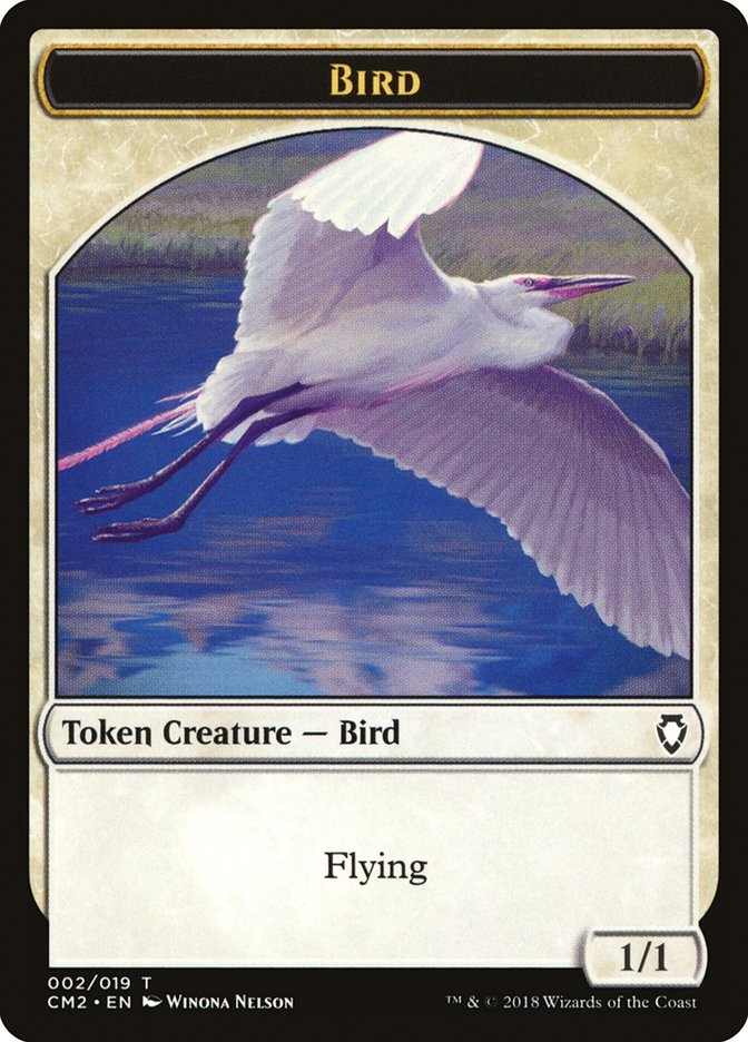 Bird Token [Commander Anthology Volume II Tokens] | Local Legends