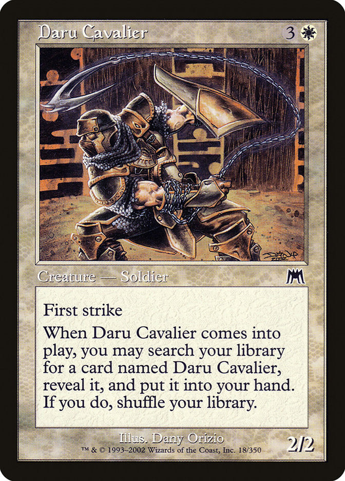 Daru Cavalier [Onslaught] | Local Legends