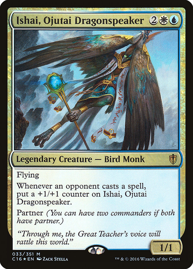 Ishai, Ojutai Dragonspeaker [Commander 2016] | Golgari Games