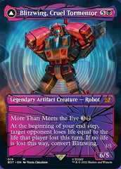 Blitzwing, Cruel Tormentor // Blitzwing, Adaptive Assailant (Shattered Glass) [Universes Beyond: Transformers] | Local Legends