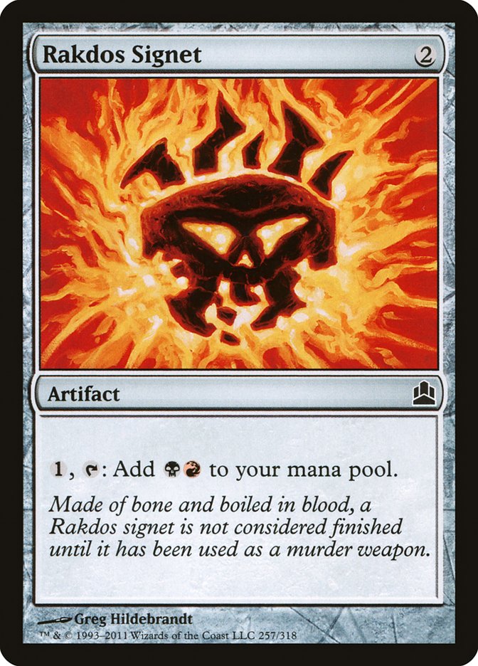 Rakdos Signet [Commander 2011] | Local Legends