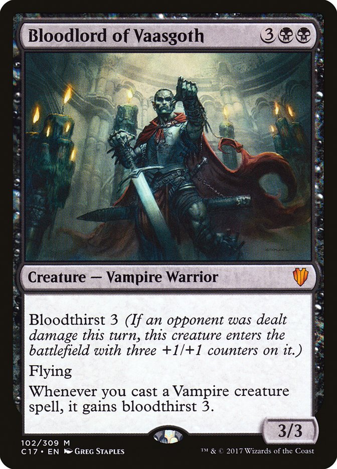 Bloodlord of Vaasgoth [Commander 2017] | Local Legends