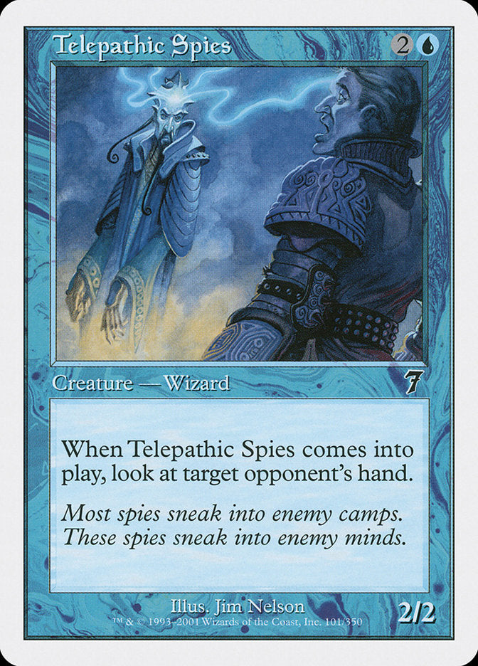 Telepathic Spies [Seventh Edition] | Local Legends