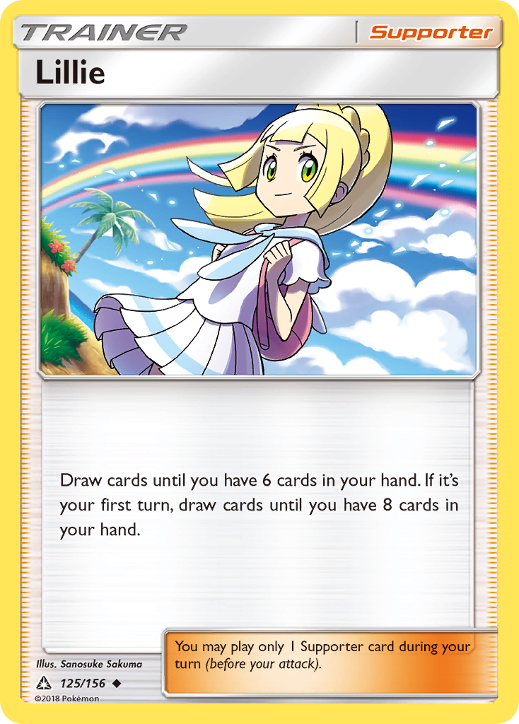 Lillie (125/156) [Sun & Moon: Ultra Prism] | Golgari Games