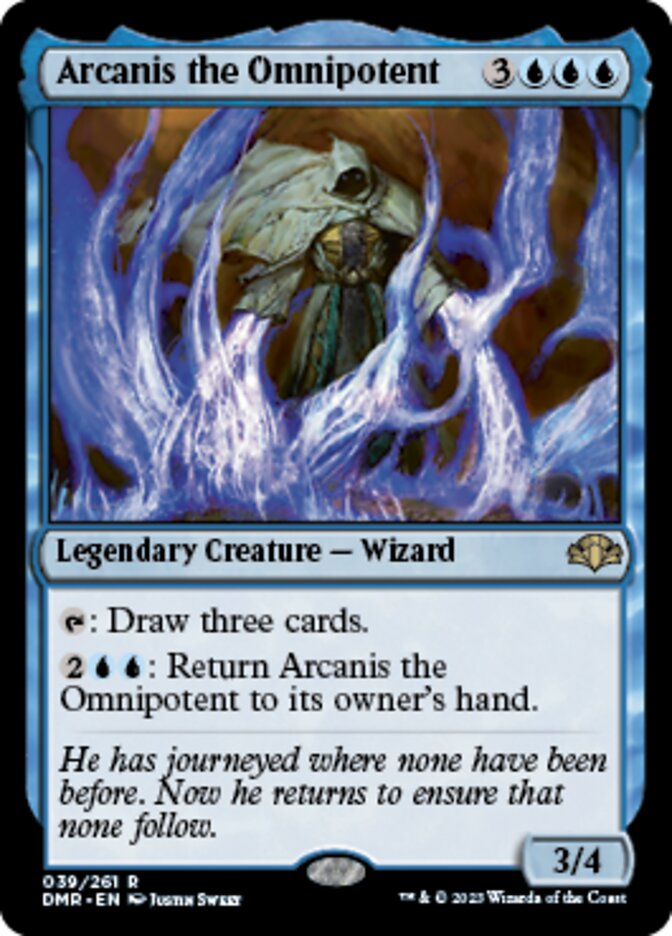 Arcanis the Omnipotent [Dominaria Remastered] | Golgari Games