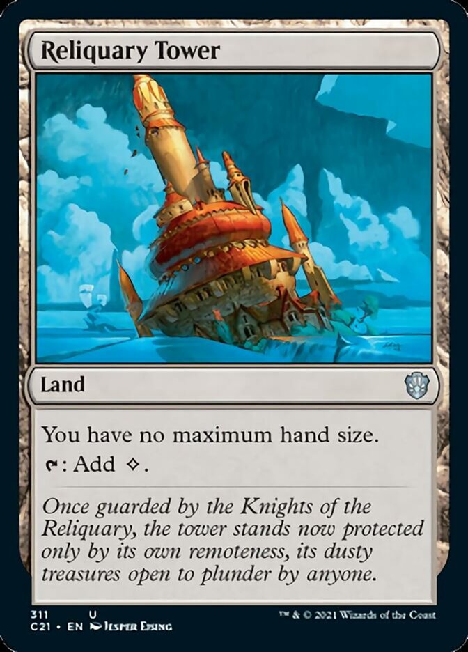 Reliquary Tower [Commander 2021] | Local Legends