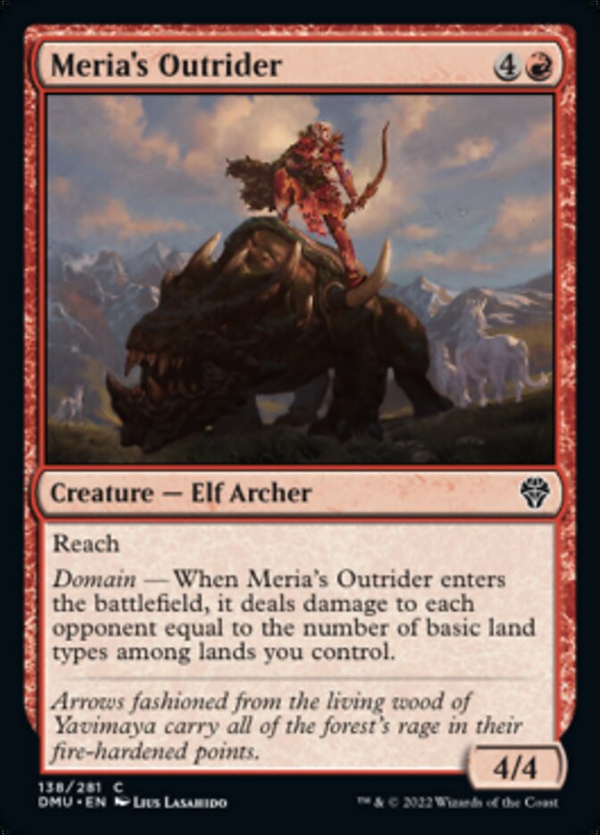 Meria's Outrider [Dominaria United] | Golgari Games