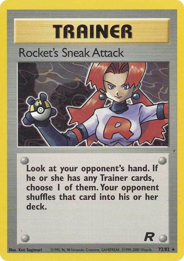 Rocket's Sneak Attack (72/82) [Team Rocket Unlimited] | Golgari Games