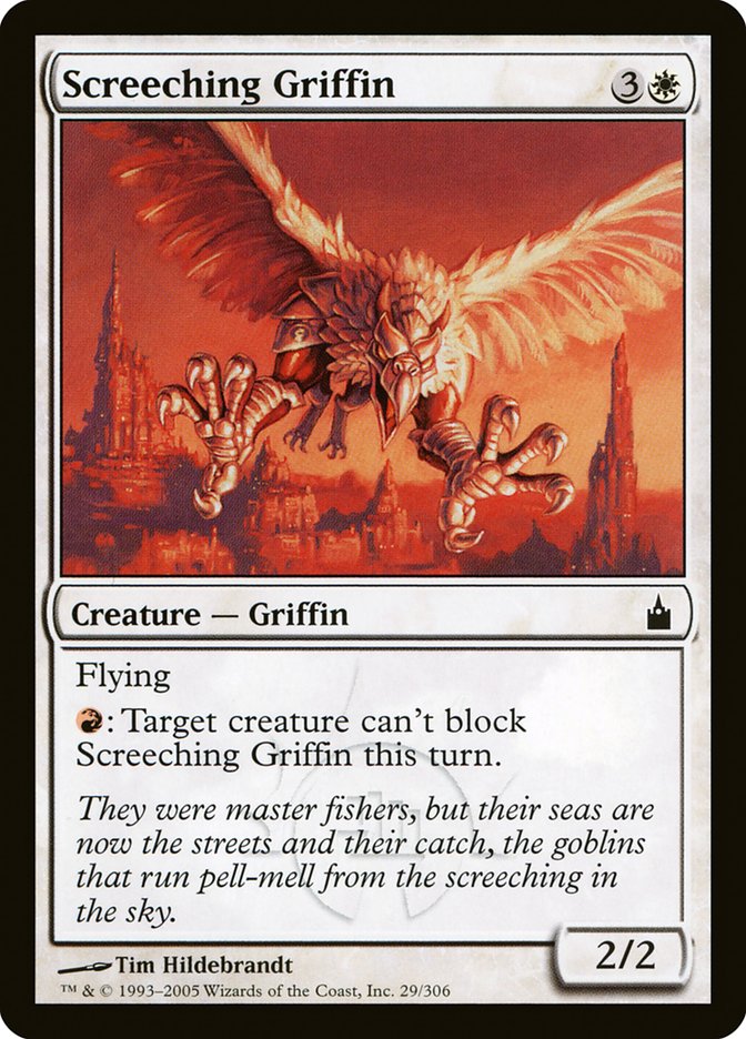 Screeching Griffin [Ravnica: City of Guilds] | Golgari Games