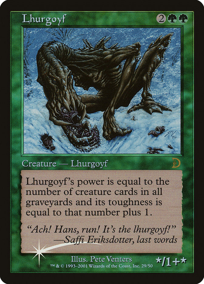 Lhurgoyf [Deckmasters] | Golgari Games