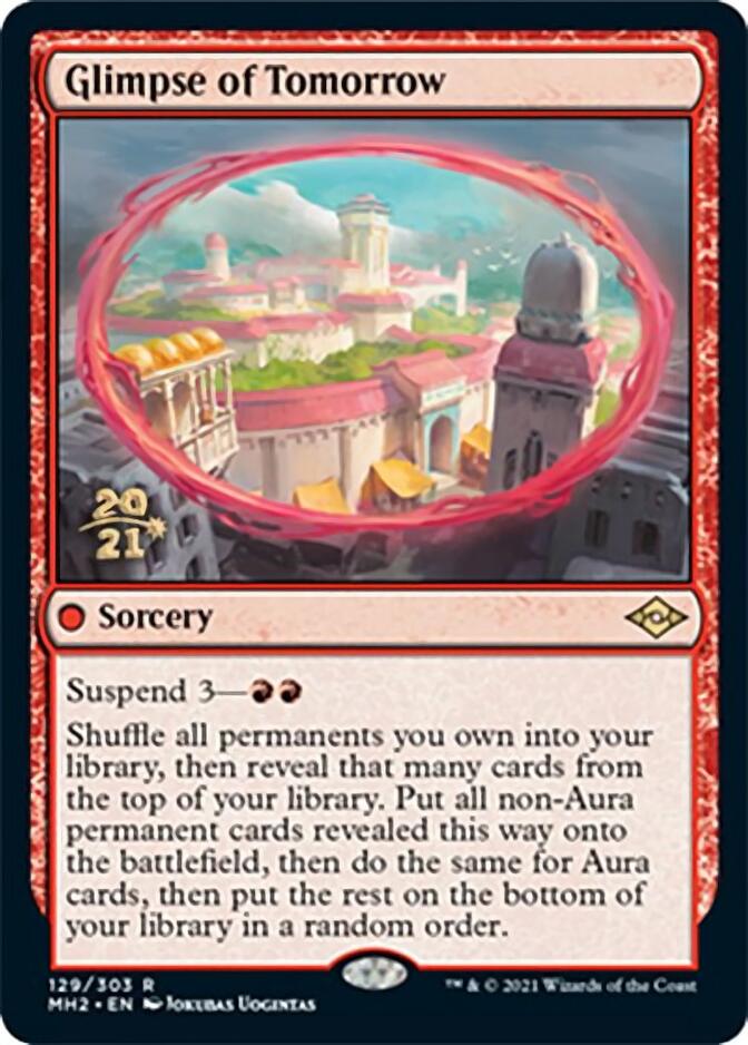 Glimpse of Tomorrow [Modern Horizons 2 Prerelease Promos] | Local Legends