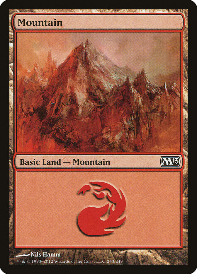 Mountain (243) [Magic 2013] | Golgari Games