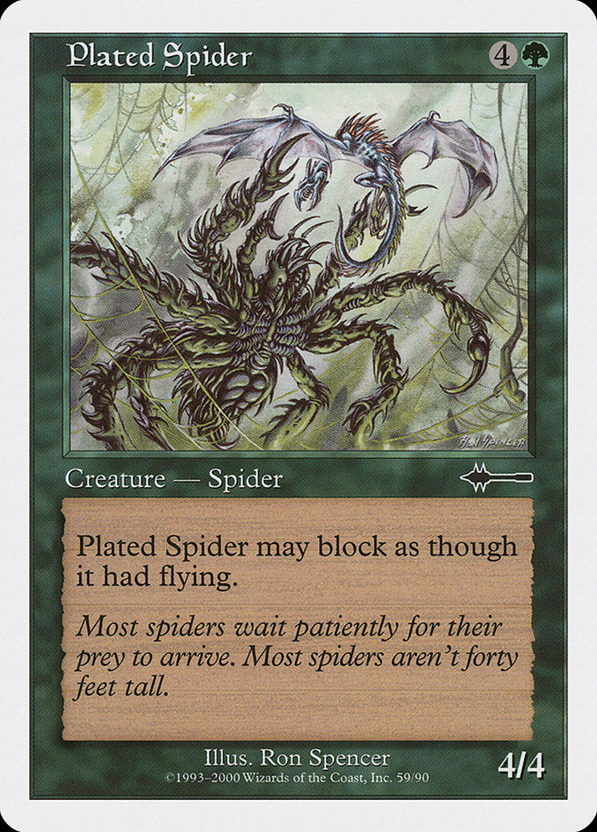 Plated Spider [Beatdown] | Golgari Games