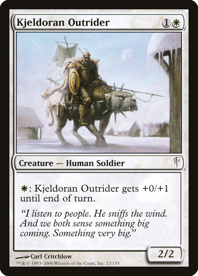 Kjeldoran Outrider [Coldsnap] | Golgari Games