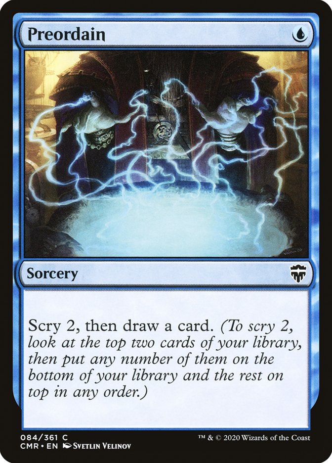 Preordain [Commander Legends] | Local Legends