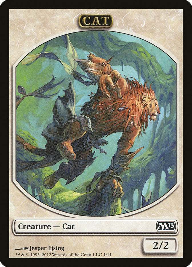 Cat Token [Magic 2013 Tokens] | Golgari Games