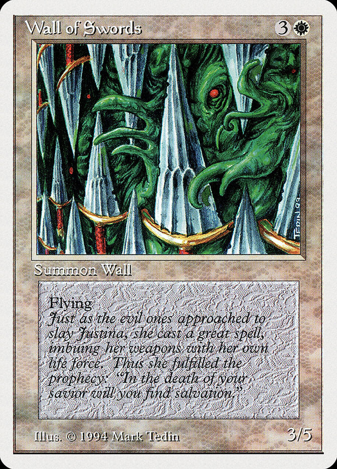 Wall of Swords [Summer Magic / Edgar] | Local Legends