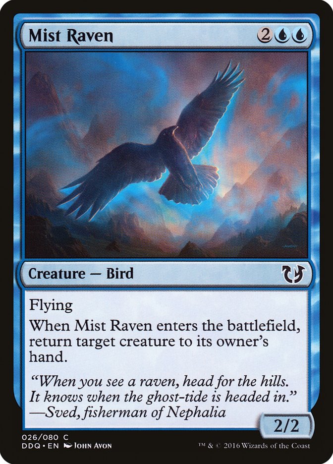 Mist Raven [Duel Decks: Blessed vs. Cursed] | Local Legends