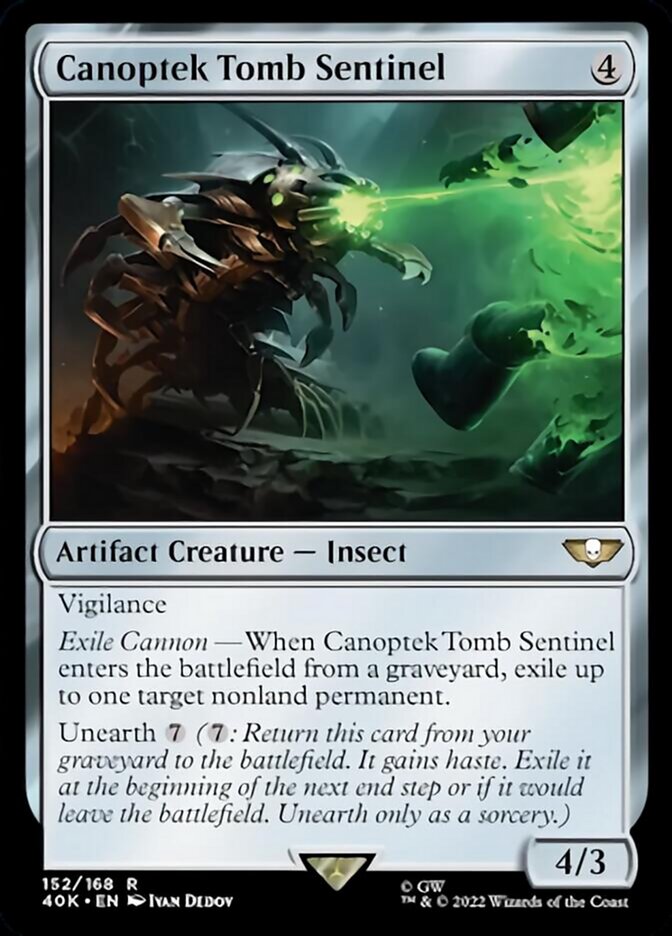 Canoptek Tomb Sentinel (Surge Foil) [Universes Beyond: Warhammer 40,000] | Local Legends