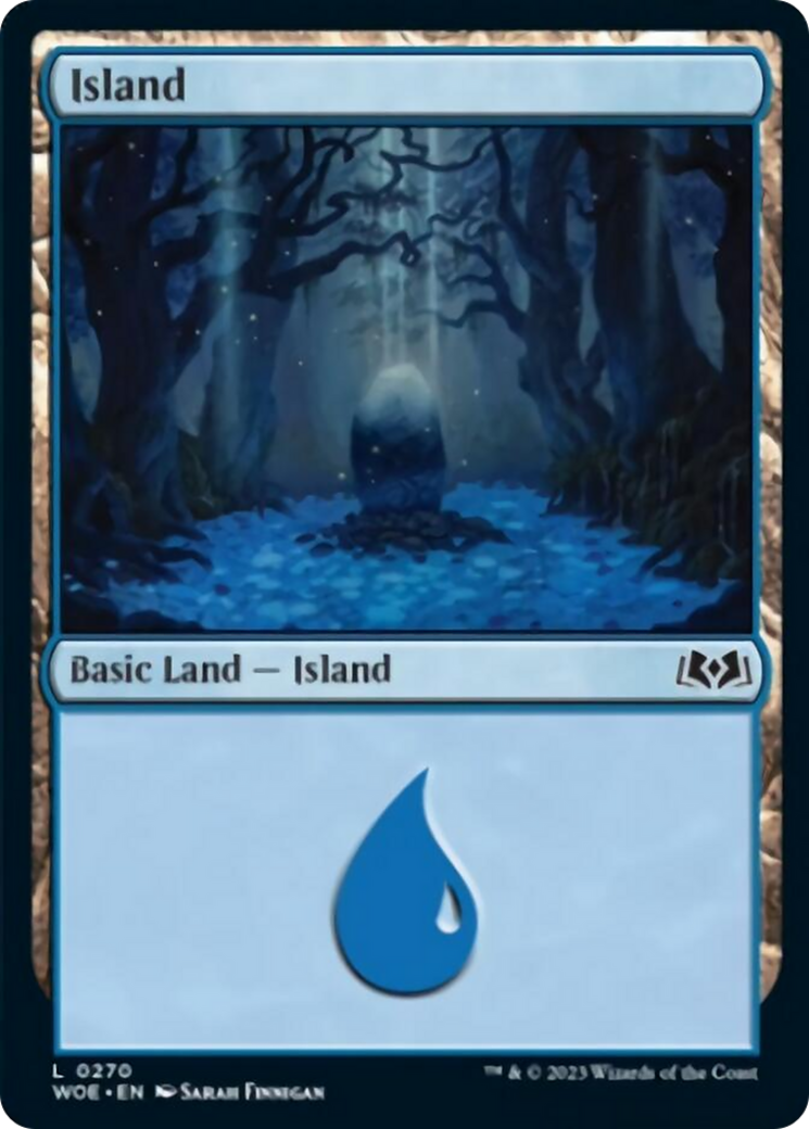 Island (0270) [Wilds of Eldraine] | Golgari Games