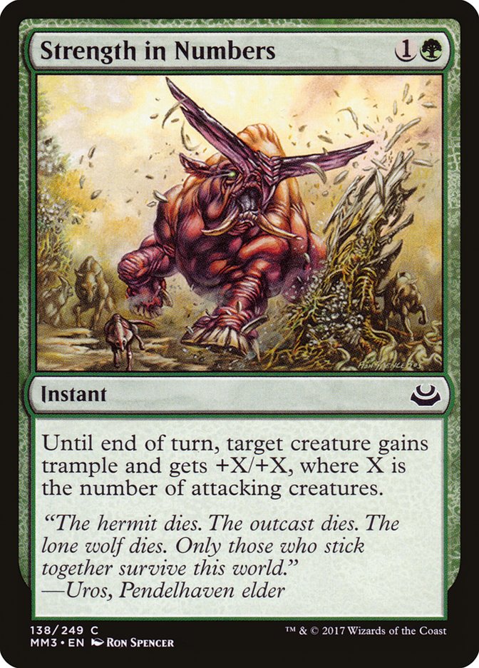 Strength in Numbers [Modern Masters 2017] | Local Legends