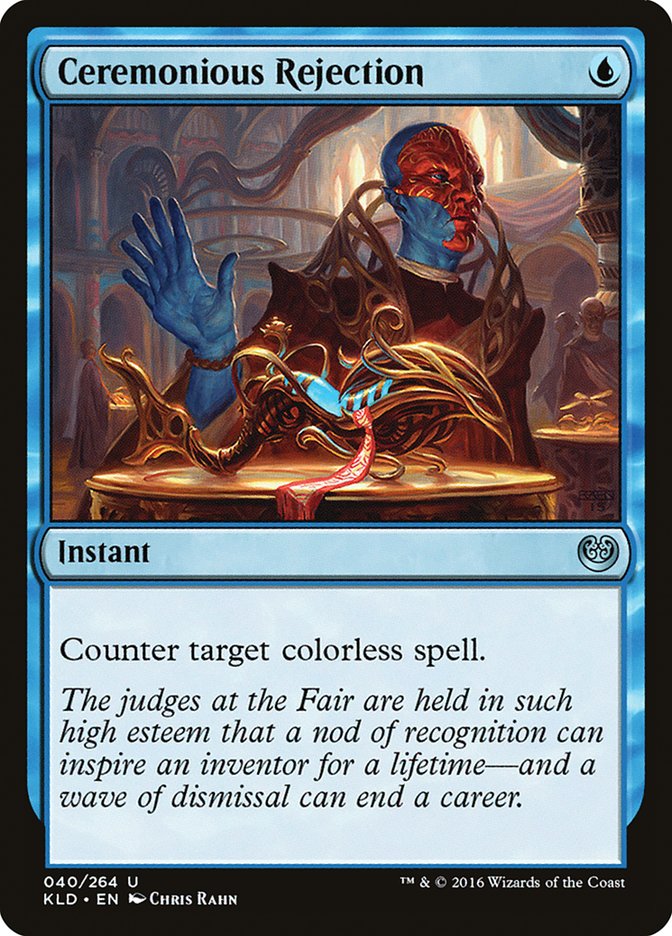 Ceremonious Rejection [Kaladesh] | Golgari Games