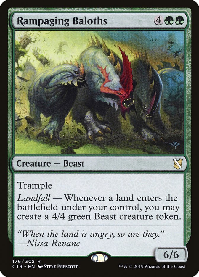 Rampaging Baloths [Commander 2019] | Golgari Games