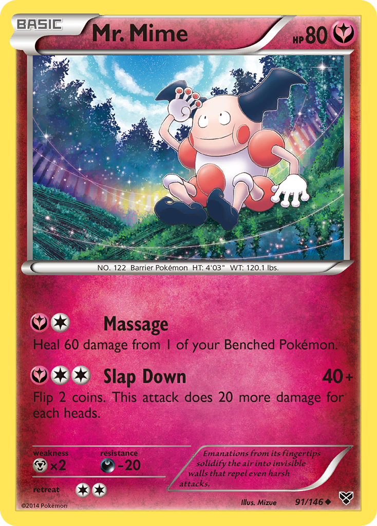 Mr. Mime (91/146) [XY: Base Set] | Golgari Games