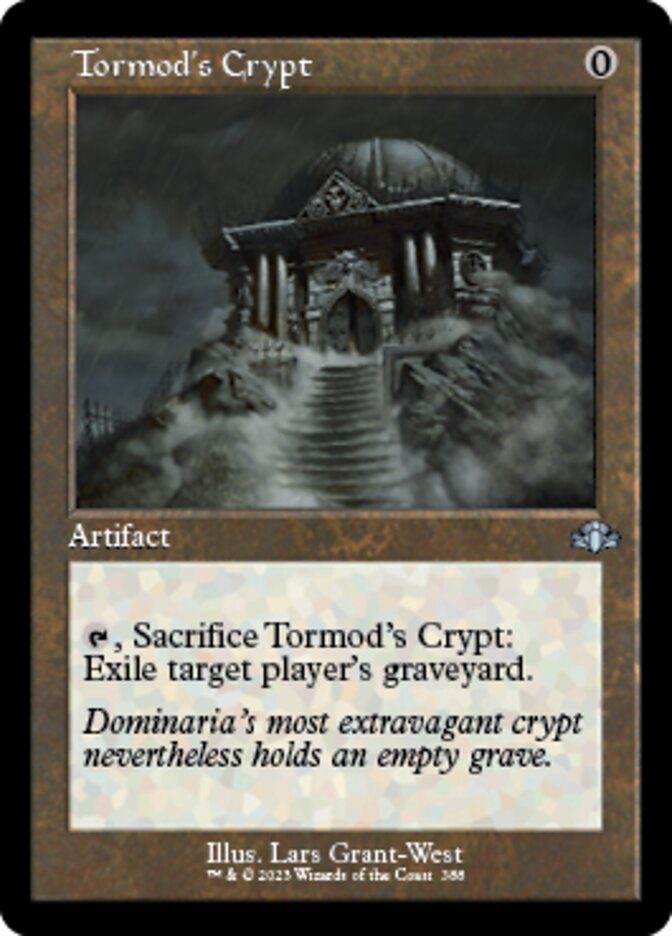 Tormod's Crypt (Retro) [Dominaria Remastered] | Golgari Games