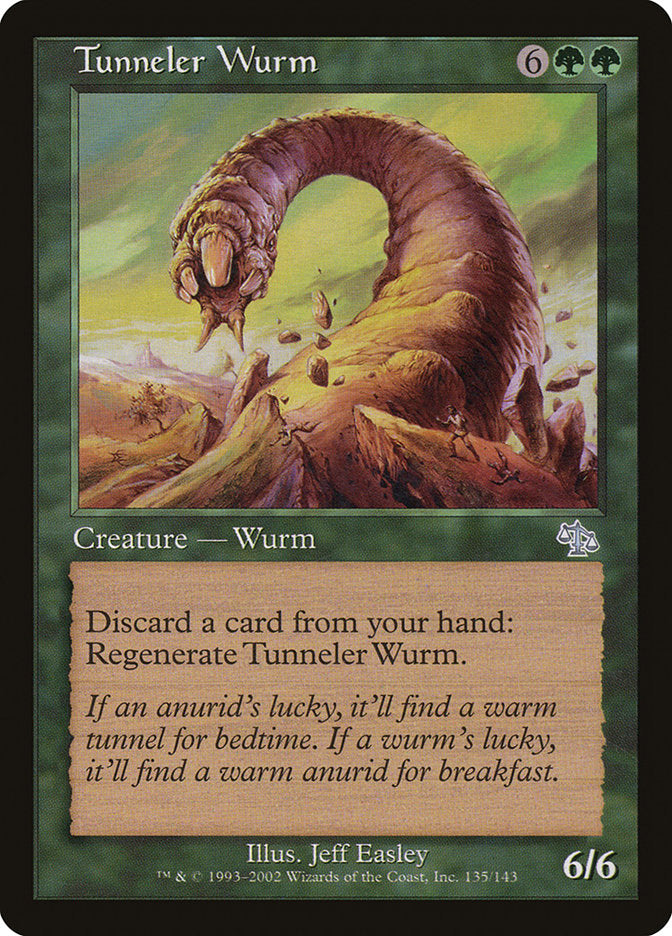 Tunneler Wurm [Judgment] | Golgari Games