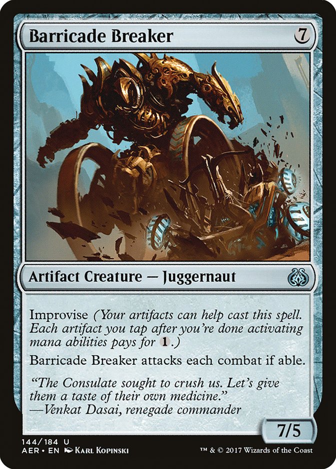 Barricade Breaker [Aether Revolt] | Local Legends