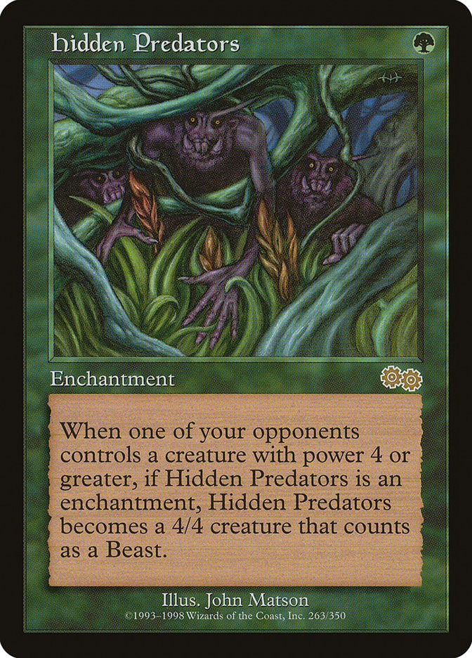 Hidden Predators [Urza's Saga] | Local Legends