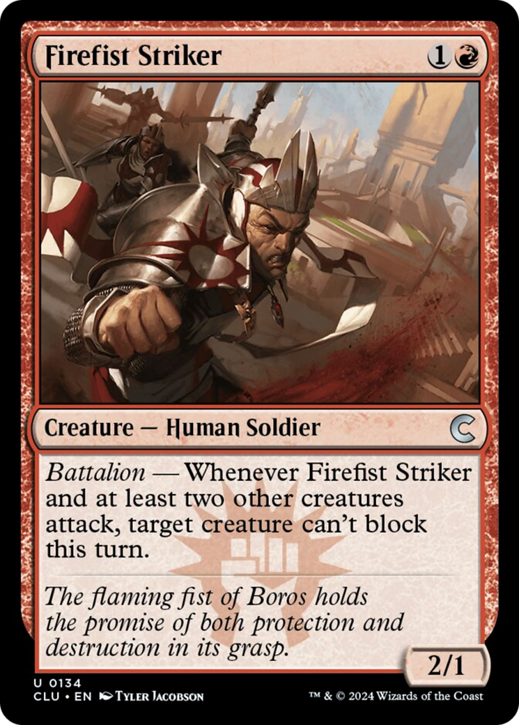Firefist Striker [Ravnica: Clue Edition] | Local Legends