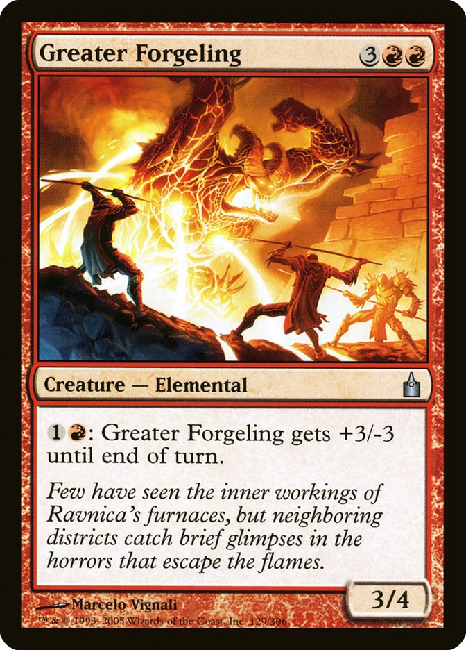 Greater Forgeling [Ravnica: City of Guilds] | Local Legends