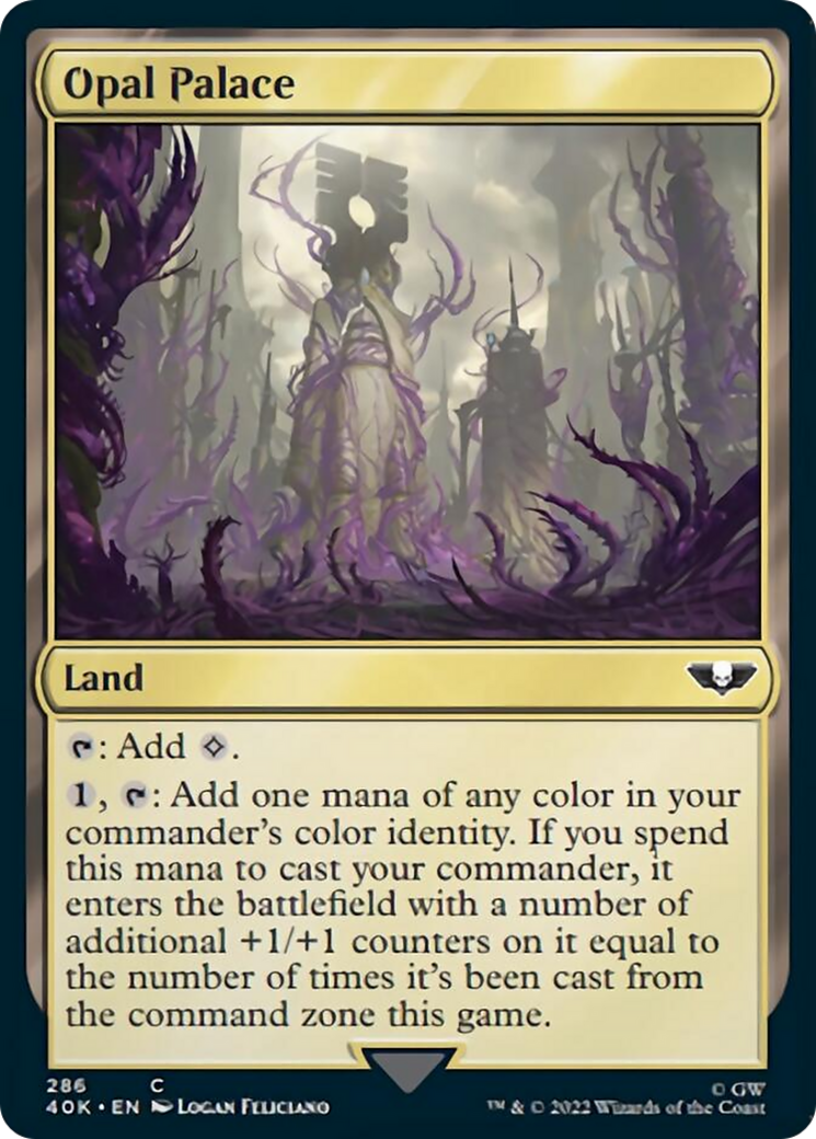 Opal Palace (Surge Foil) [Universes Beyond: Warhammer 40,000] | Local Legends