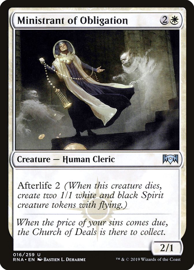 Ministrant of Obligation [Ravnica Allegiance] | Local Legends
