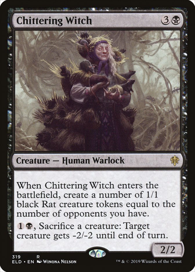 Chittering Witch [Throne of Eldraine] | Local Legends