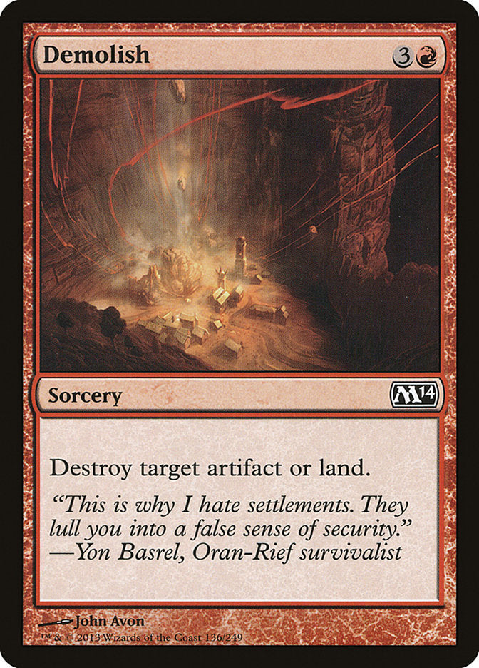 Demolish [Magic 2014] | Local Legends