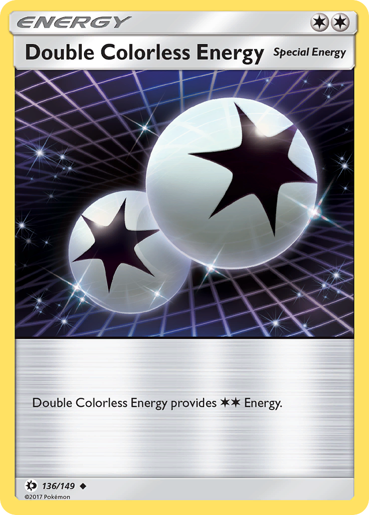 Double Colorless Energy (136/149) [Sun & Moon: Base Set] | Golgari Games