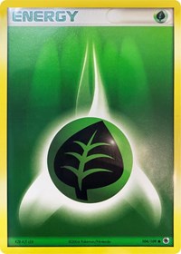 Grass Energy (104/109) (Theme Deck Exclusive) [EX: Hidden Legends] | Golgari Games