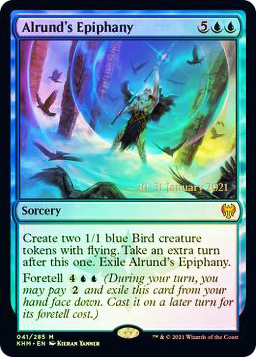 Alrund's Epiphany [Kaldheim Prerelease Promos] | Local Legends