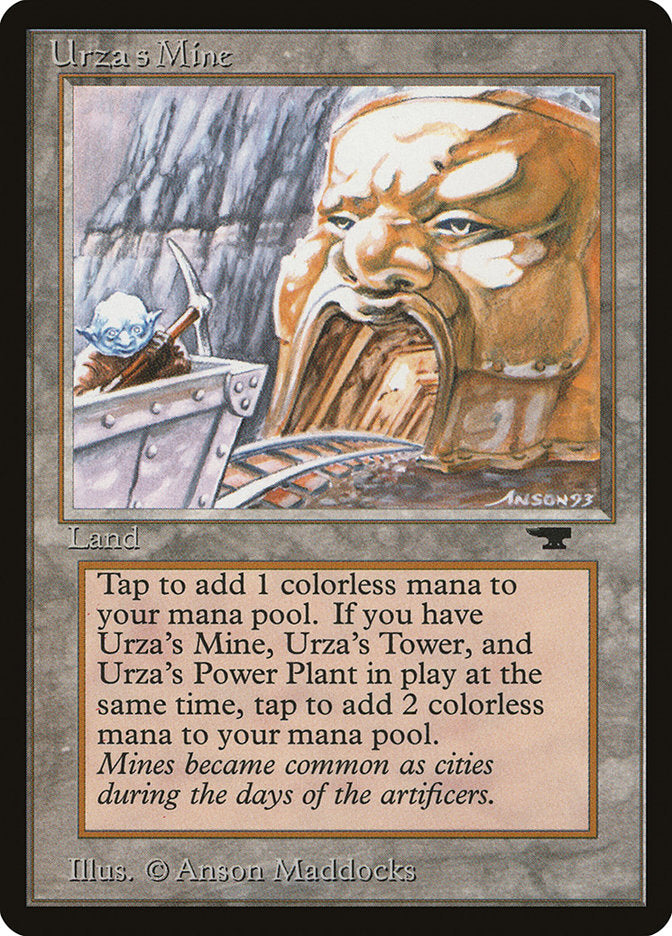 Urza's Mine (Mine Cart Entering Mouth) [Antiquities] | Golgari Games