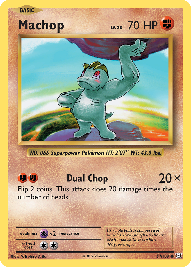 Machop (57/108) [XY: Evolutions] | Golgari Games